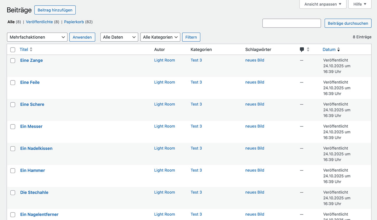 zu den Bildern passende Beiträge