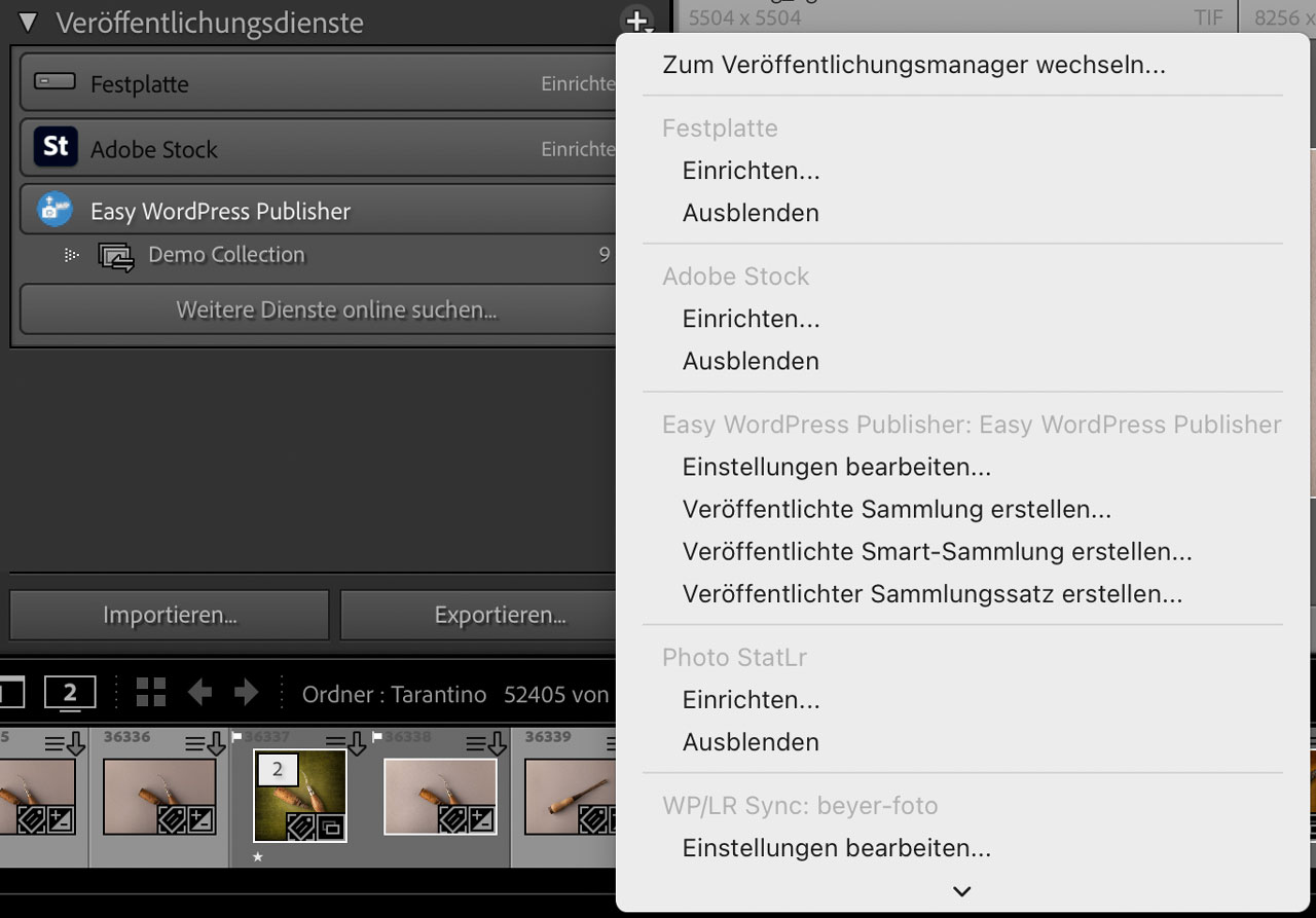 Veröffentlichungsdienstmanager